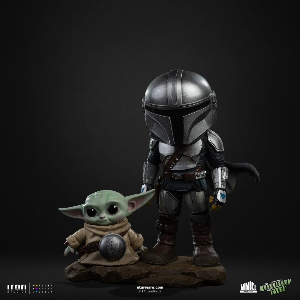 Statue Mandalorian and Grogu - The Mandalorian - MiniCo - Iron Studios