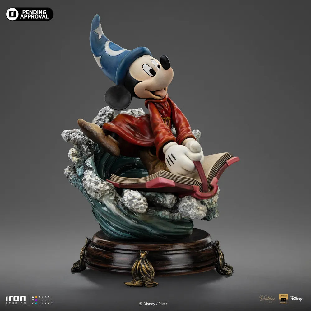 Statue Sorcerer Mickey - Disney Classics - Vintage Collection - Iron Studios
