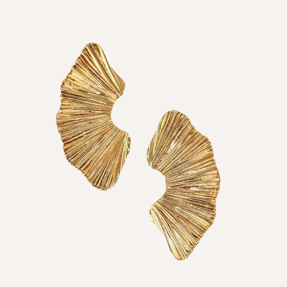 Pendientes dorados mujer AURYN