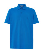Polo Hombre Manga Corta Algodón Piqué Liso - Azul Royal 0103_36