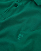 Polo Hombre Manga Corta Algodón Piqué Liso - Verde Billar 0106_40
