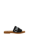 Chloé Woody Sandals — Black