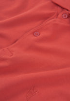 Polo Hombre Manga Corta Algodón Piqué Liso - Salmón 0108_93