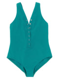 Eres One-Piece Swimsuit — Teal