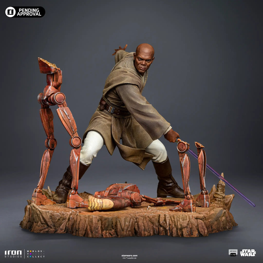 Statue Mace Windu - Star Wars - Art Scale 1/10 - Iron Studios