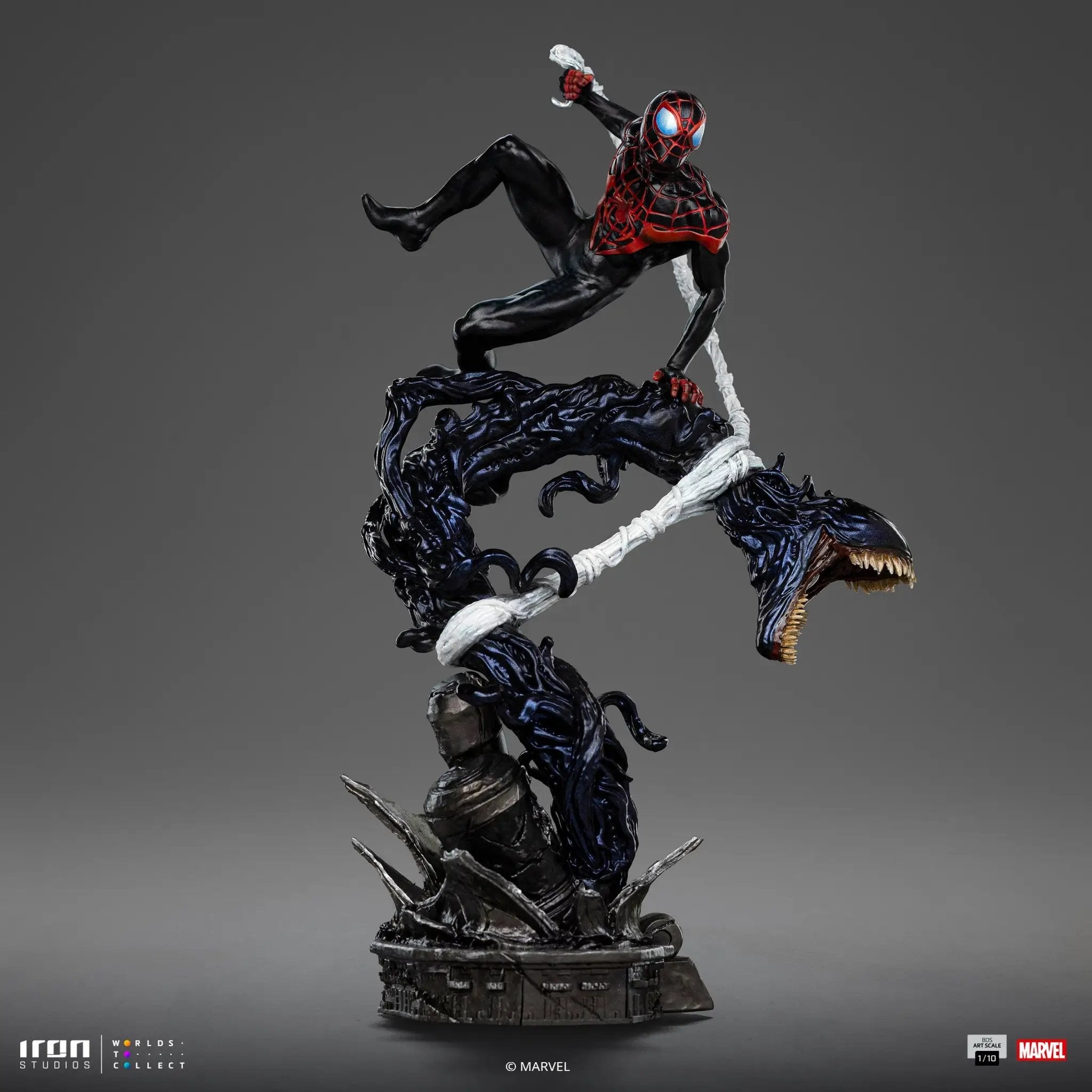 Statue Miles Morales - Spider-Man vs Villains Diorama - BDS Art Scale 1/10 - Iron Studios