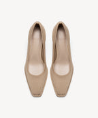 RefinEdge Square Toe Heeled Pump