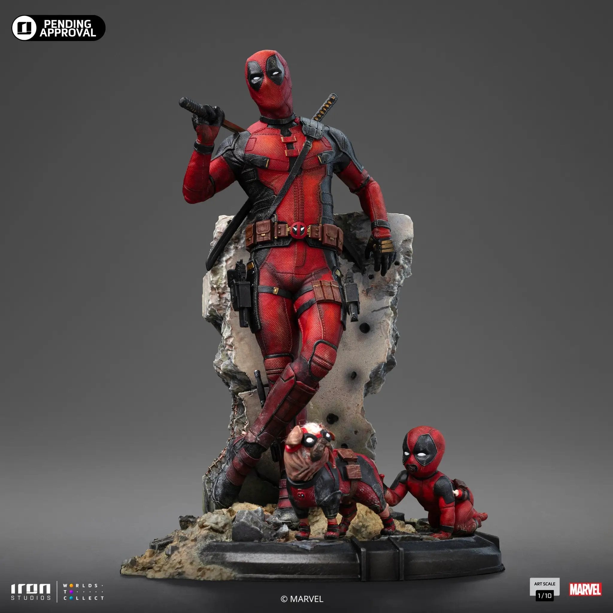 Statue Deadpool - Deadpool & Wolverine - Art Scale 1/10 - Iron Studios