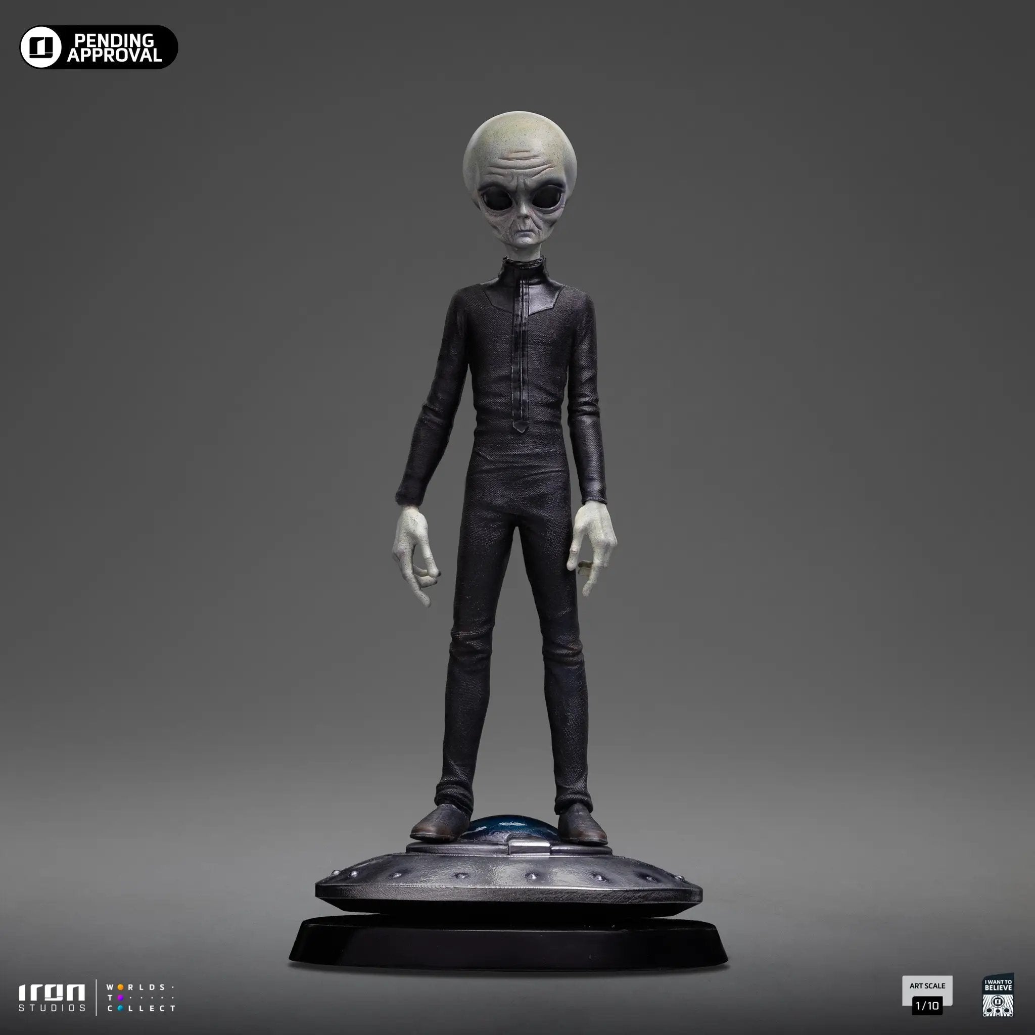 Statue Alien Grey - I Want To Believe - Art Scale 1/10 - Iron Studios