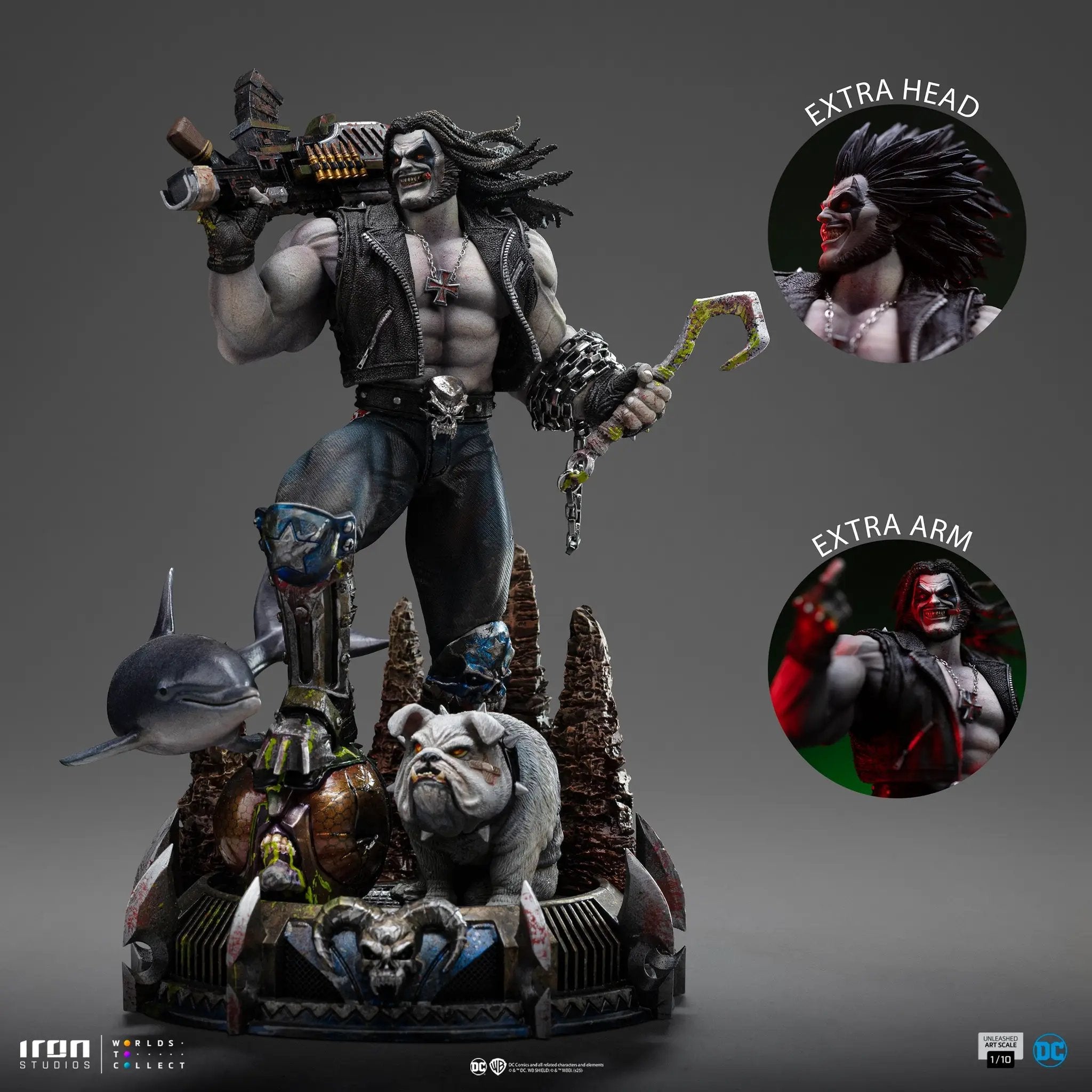 Statue Lobo Unleashed - DC Comics - Art Scale 1/10 - Iron Studios