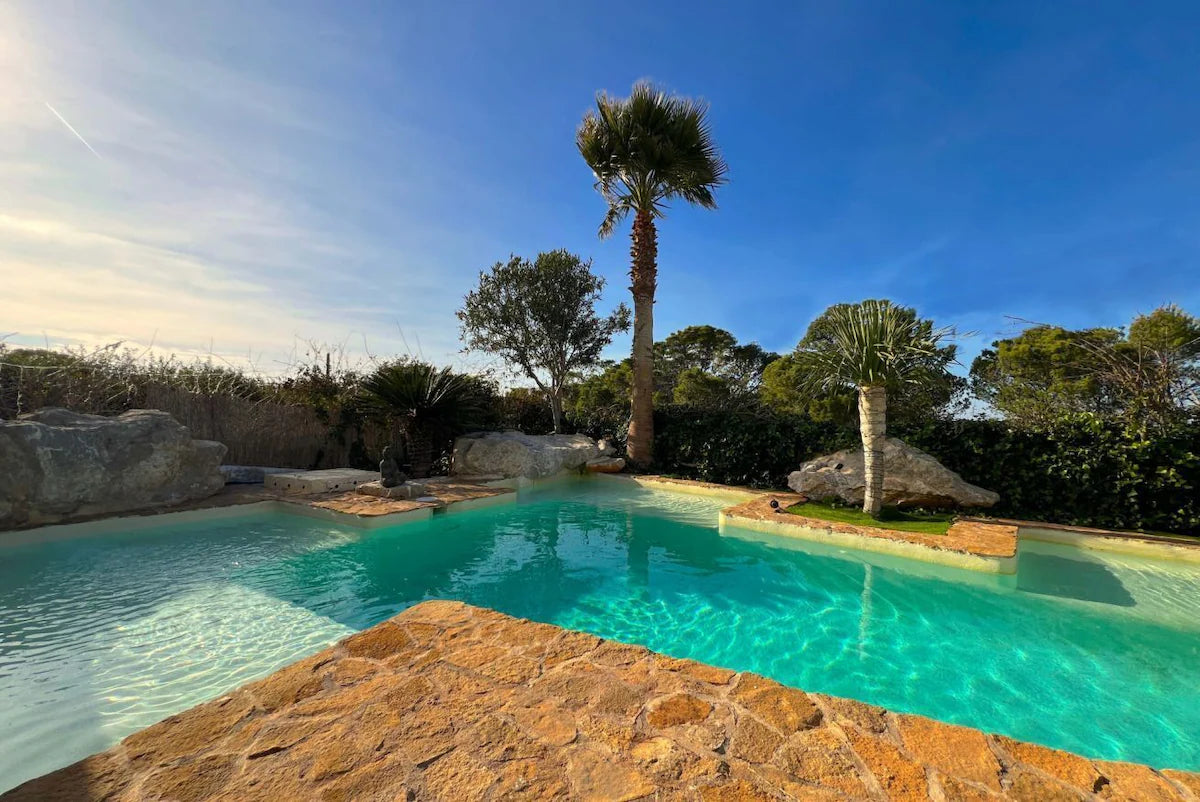 Mediterranean Seafront Ibiza Villa with Amazing Sunset Views in San Antonio