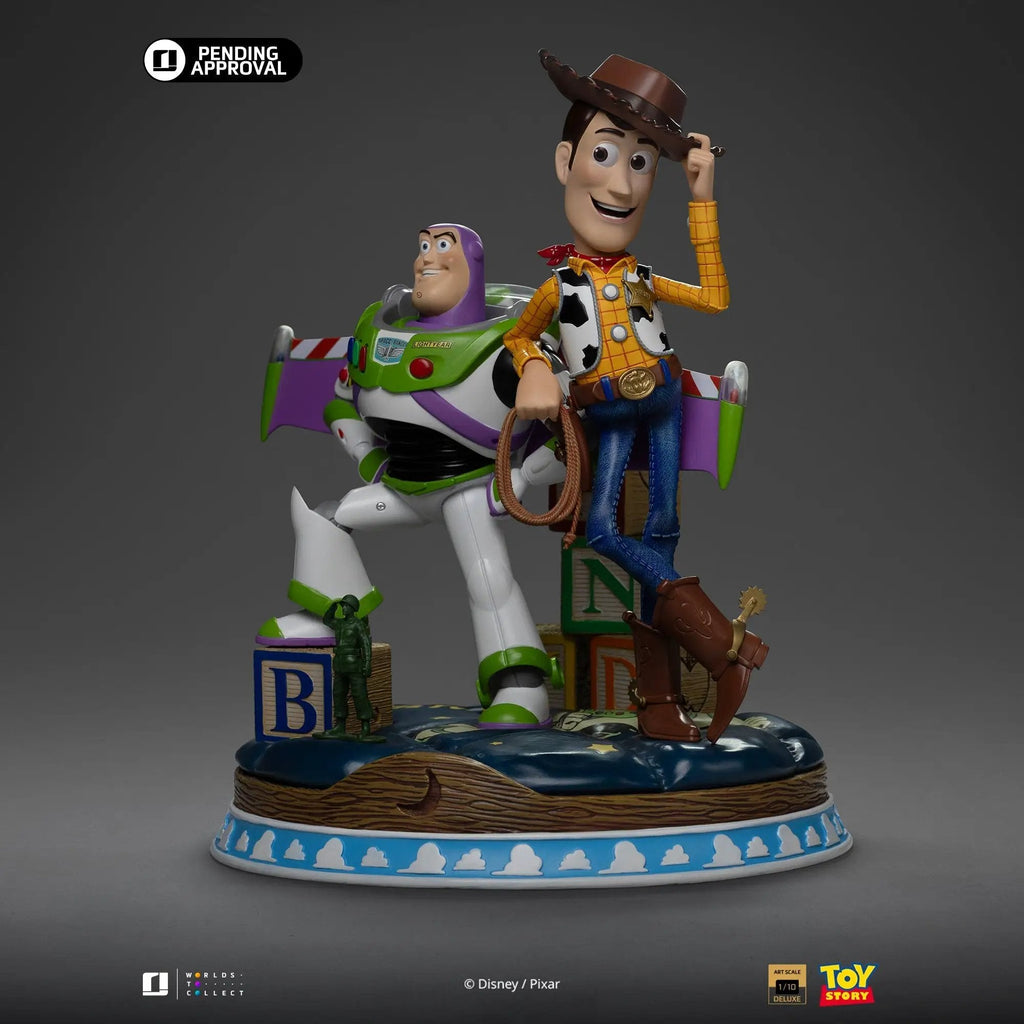 Statue Buzz & Woody - Toy Story - Deluxe Art Scale 1/10 - Iron Studios