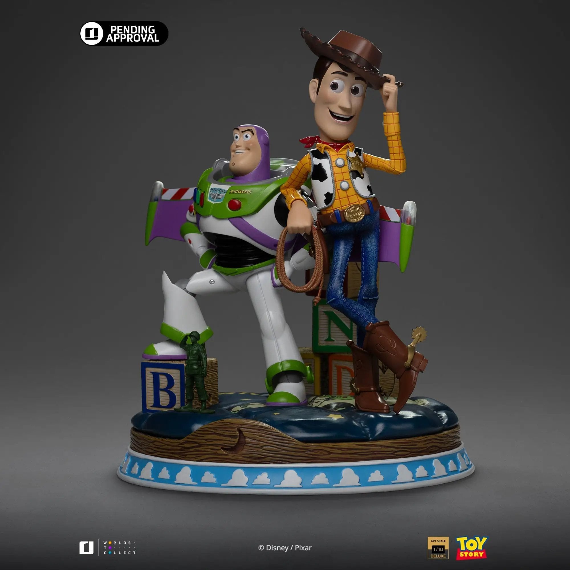 Statue Buzz & Woody - Toy Story - Deluxe Art Scale 1/10 - Iron Studios
