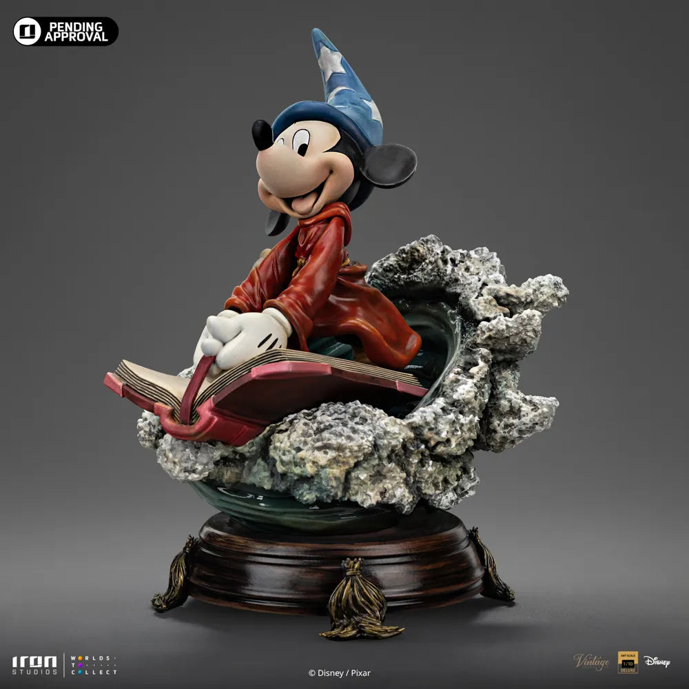 Statue Sorcerer Mickey - Disney Classics - Vintage Collection - Iron Studios
