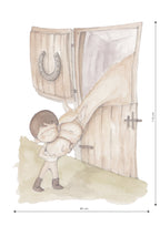 Vinilo Decorativo Infantil Caballos LOVE HORSE BOY