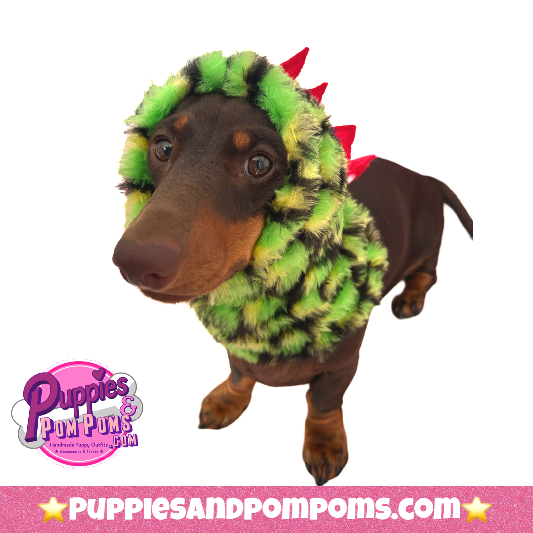 Dinosaur Snood / Buff / Hat