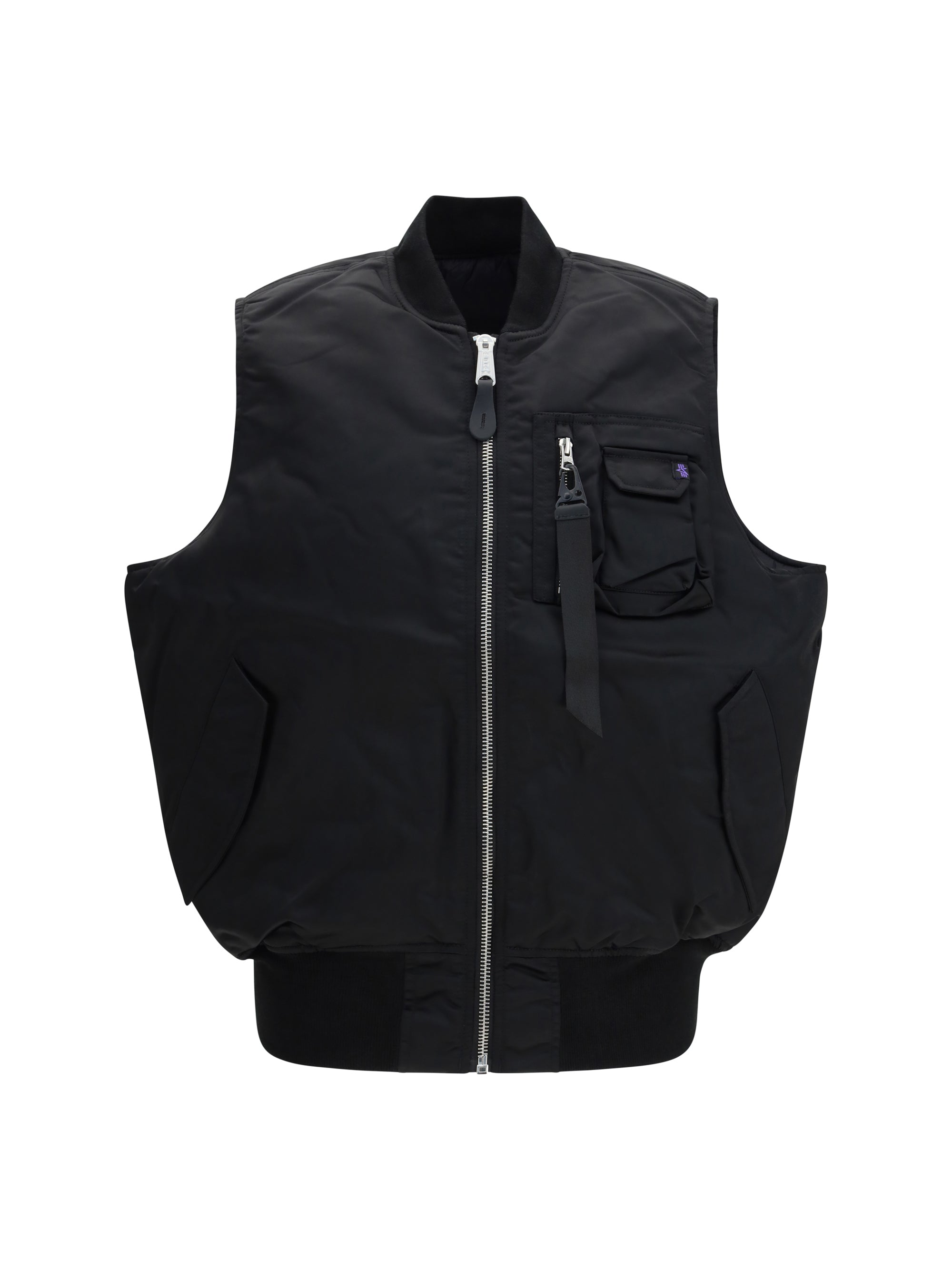 Alpha Industries MA-1 Base Vest — Black