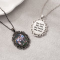 Collar colgante personalizado con foto y texto grabado Dainty Jewelry Mother's Day Anniversary Birthday Gift for Women