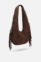 BOLSO GAIA TEXAS GAMUZA | CHOCOLATE
