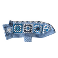Handmade Crochet Dachshund Coat / Jumper - Baby Blue