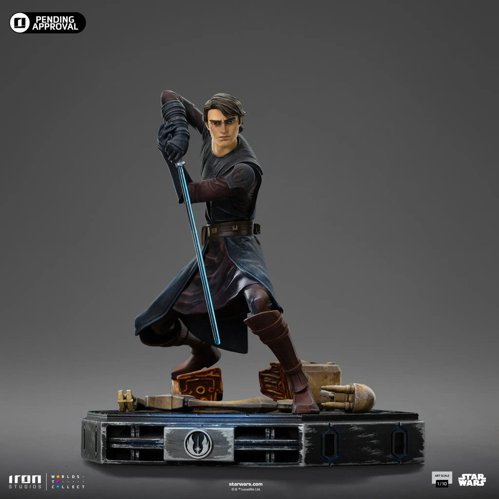 Statue Anakin Skywalker - Star Wars: Clone Wars - Art Scale 1/10 - Iron Studios