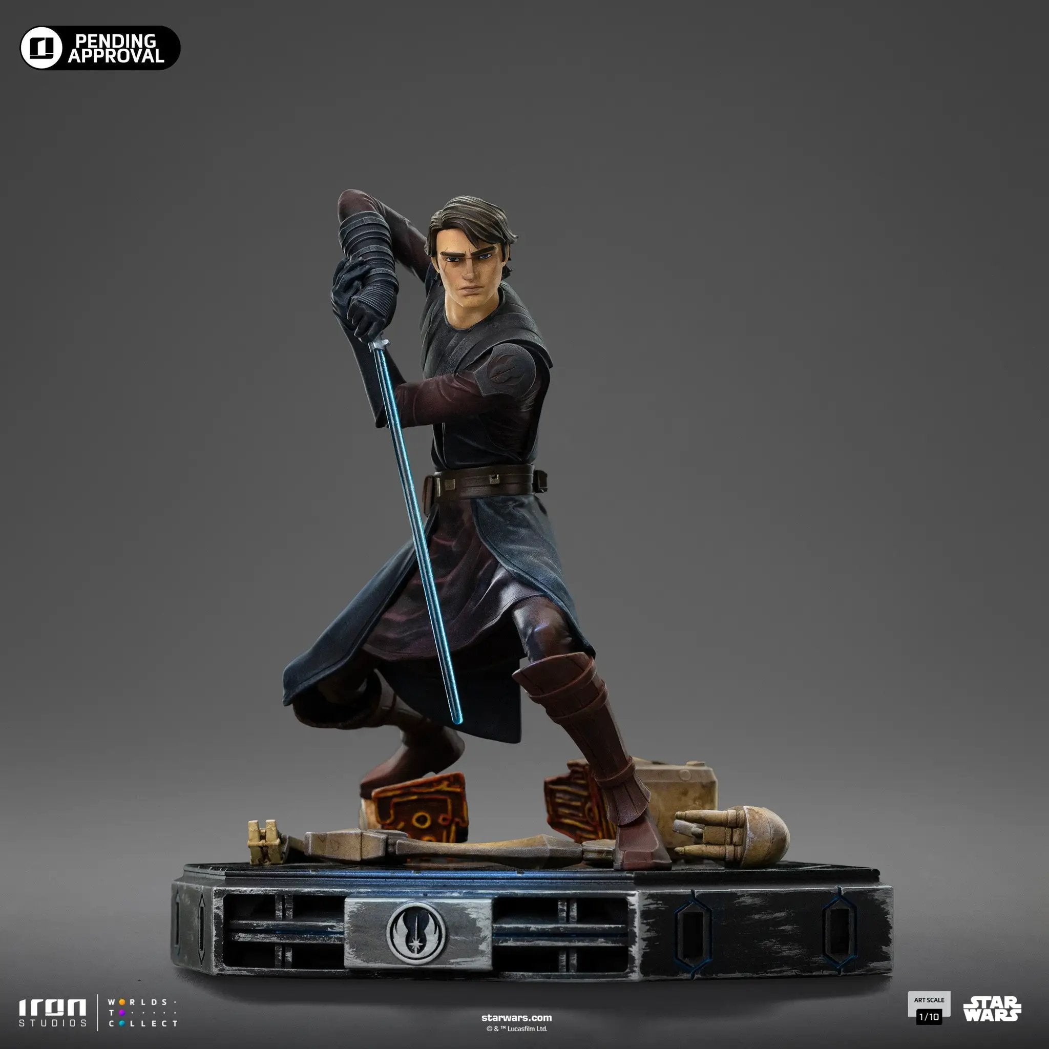 Statue Anakin Skywalker - Star Wars: Clone Wars - Art Scale 1/10 - Iron Studios