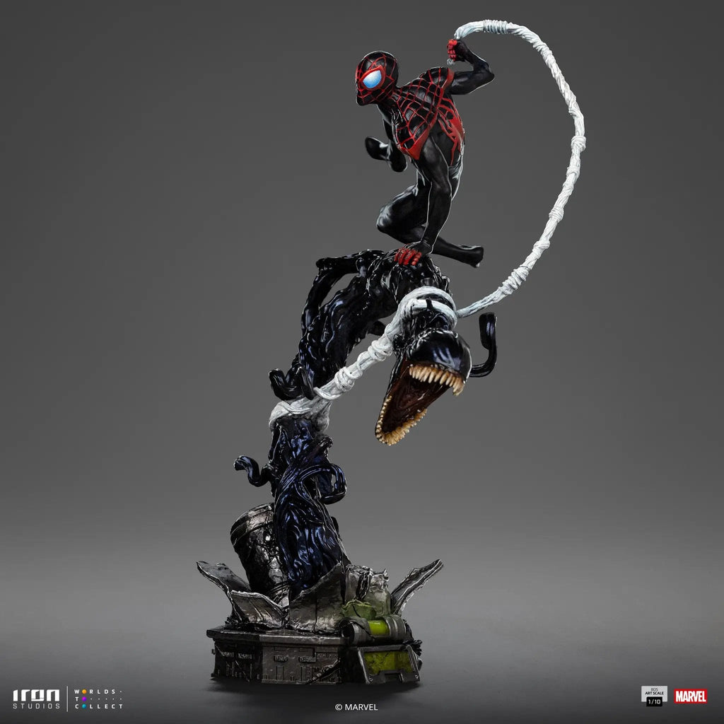 Statue Miles Morales - Spider-Man vs Villains Diorama - BDS Art Scale 1/10 - Iron Studios