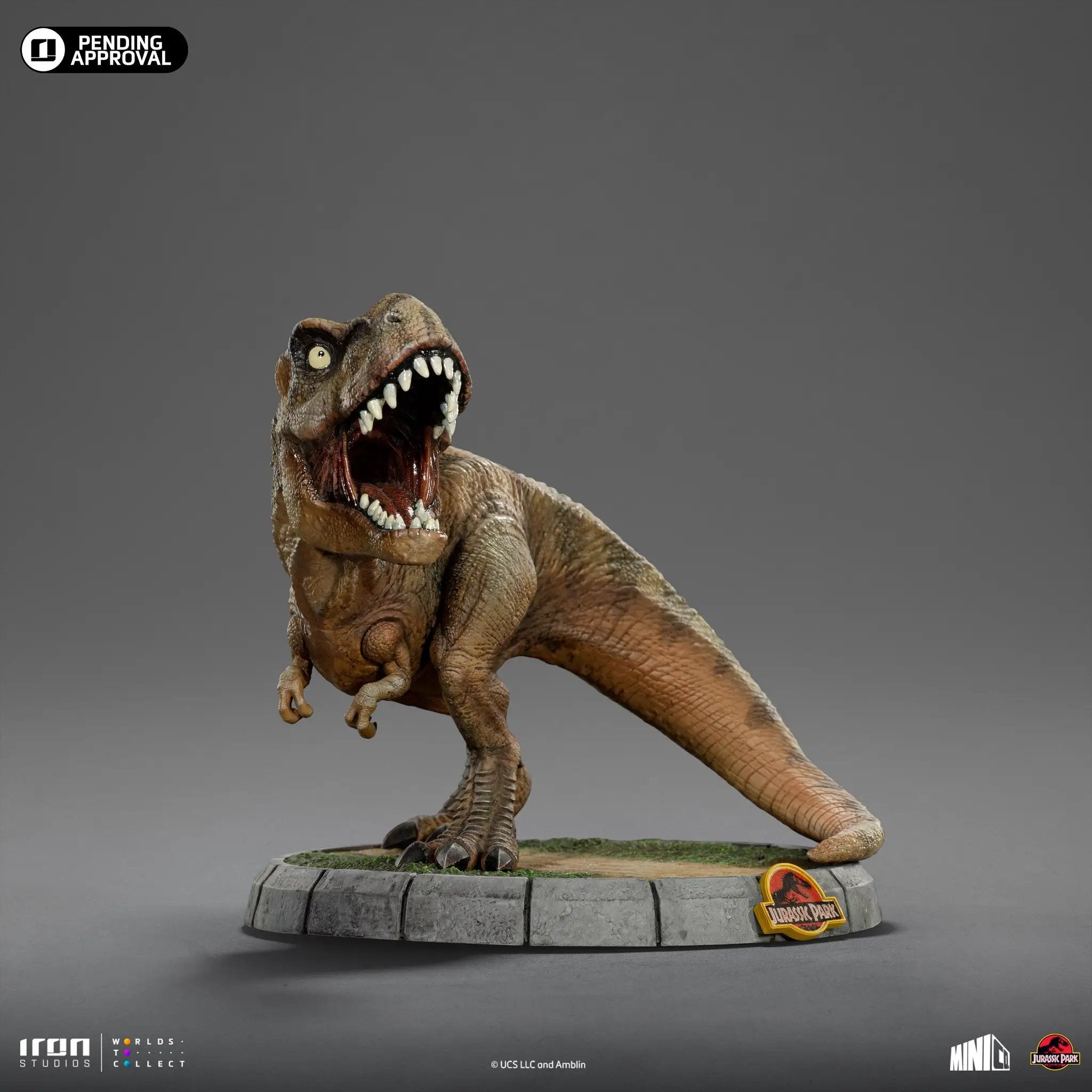 Statue T-Rex - Jurassic Park - Minico - Iron Studios
