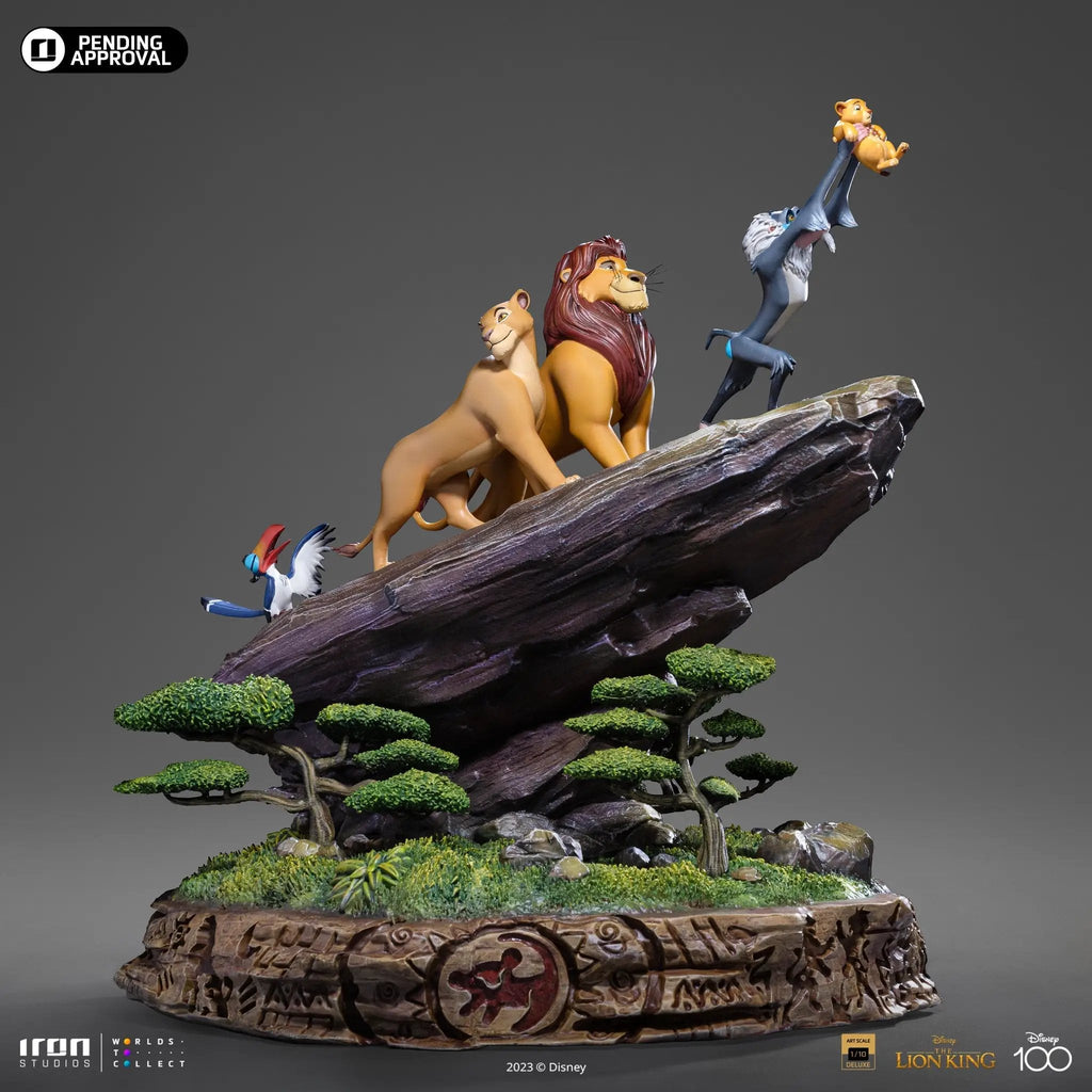 Lion King Deluxe - Disney 100th - The Lion King - Art Scale 1/10 - Iron Studios