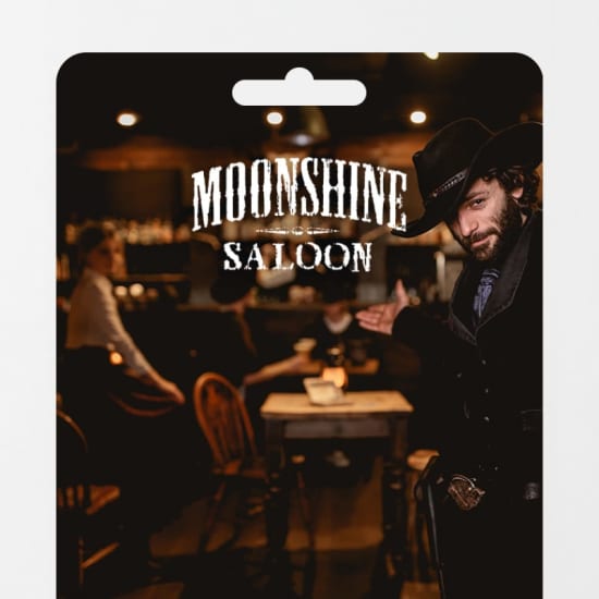 Moonshine Saloon Liverpool - Gift Card