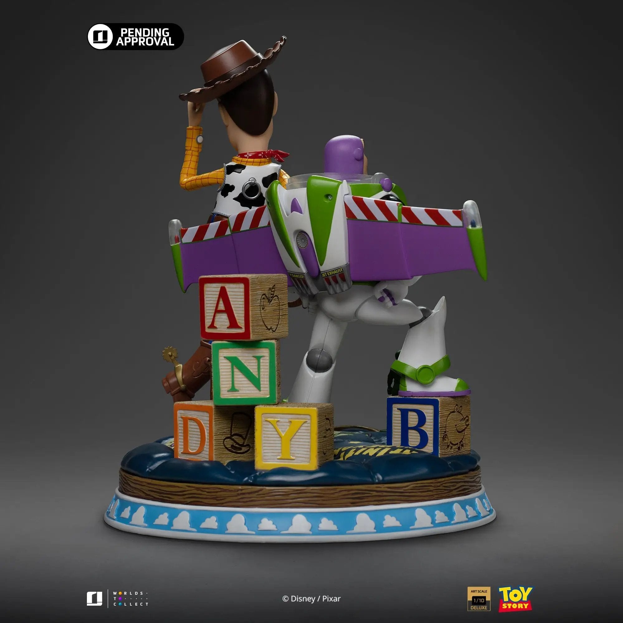 Statue Buzz & Woody - Toy Story - Deluxe Art Scale 1/10 - Iron Studios