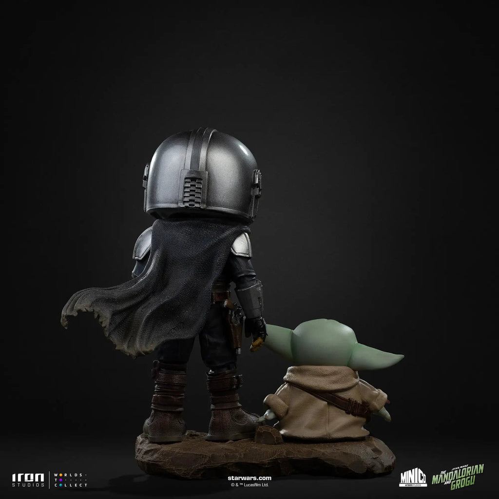 Statue Mandalorian and Grogu - The Mandalorian - MiniCo - Iron Studios