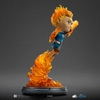 Statue Human Torch (Blue Suit Variant) - Fantastic Four - Minico - Iron Studios