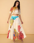 Rosetta Blouse & Dracy Skirt By KYNAH, Luxury Indian Fashion & Bridal Wear