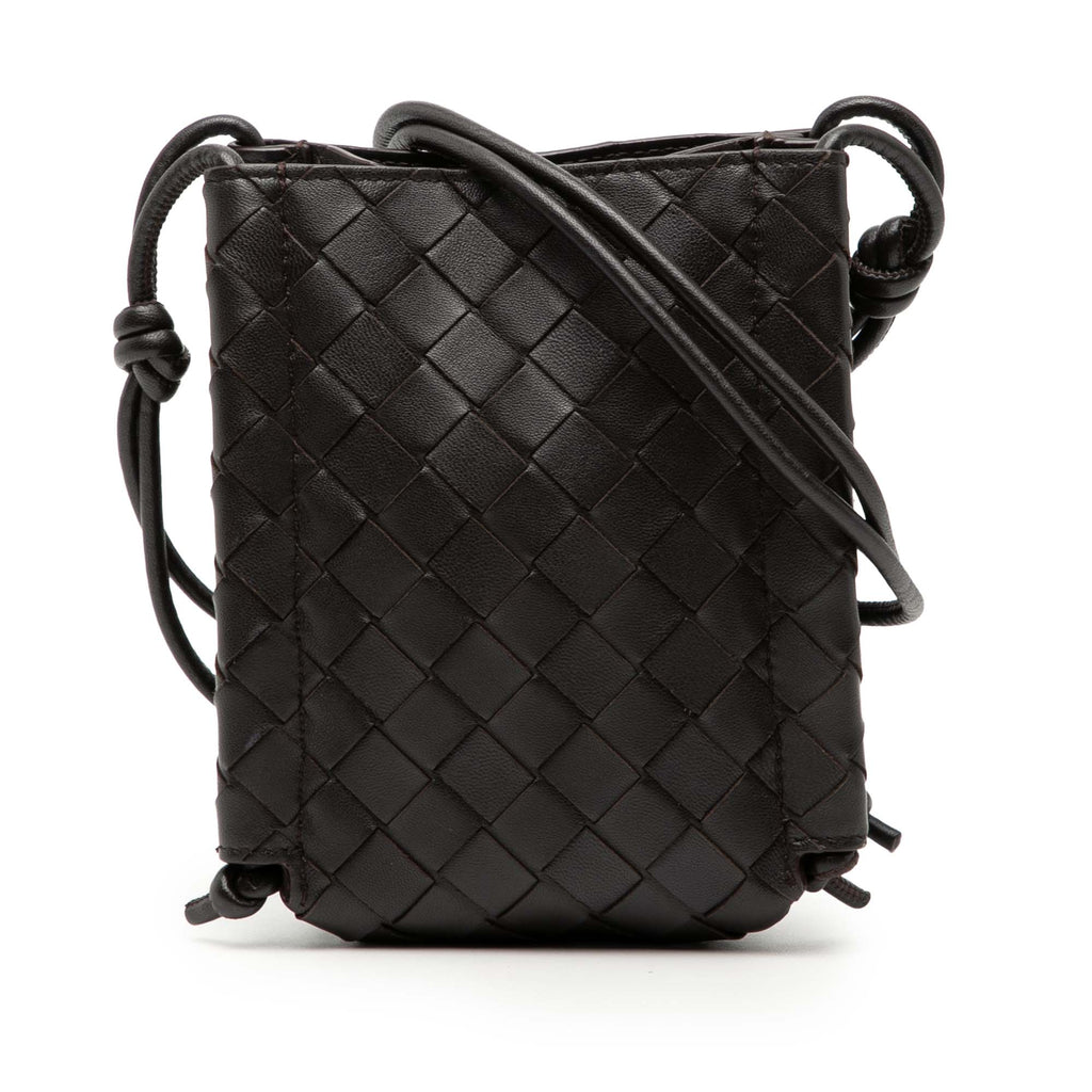 Mini Nappa Intrecciato The Knot Crossbody