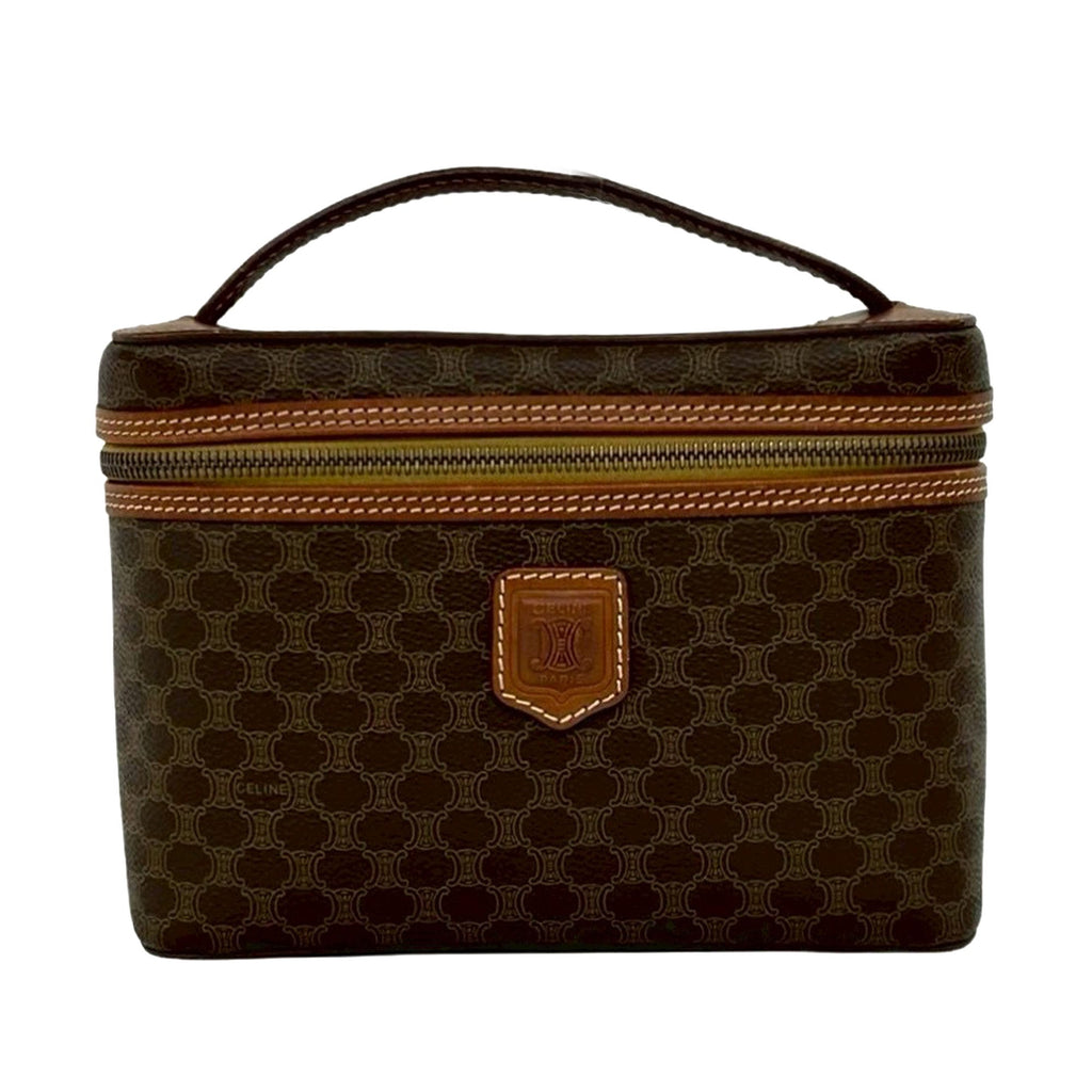 Macadam Coated Canvas Vanity Bag