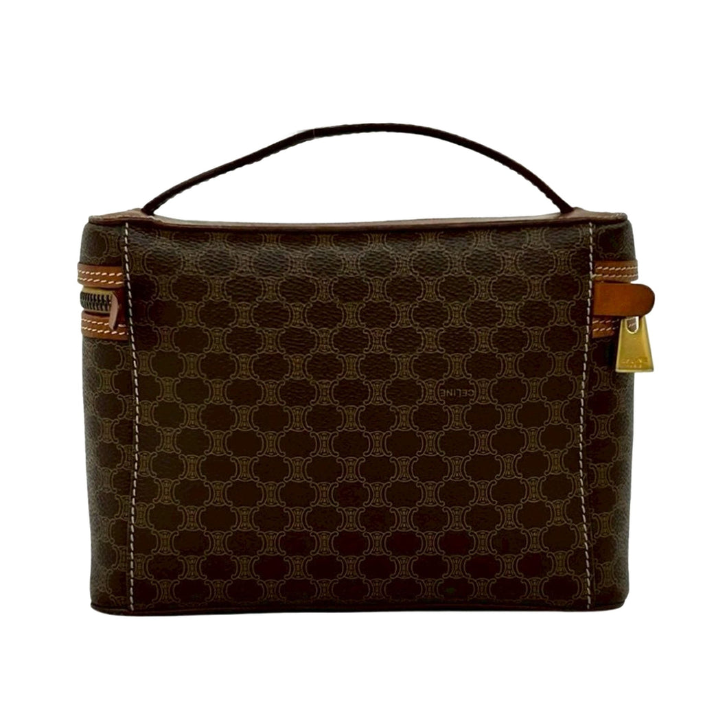 Macadam Coated Canvas Vanity Bag