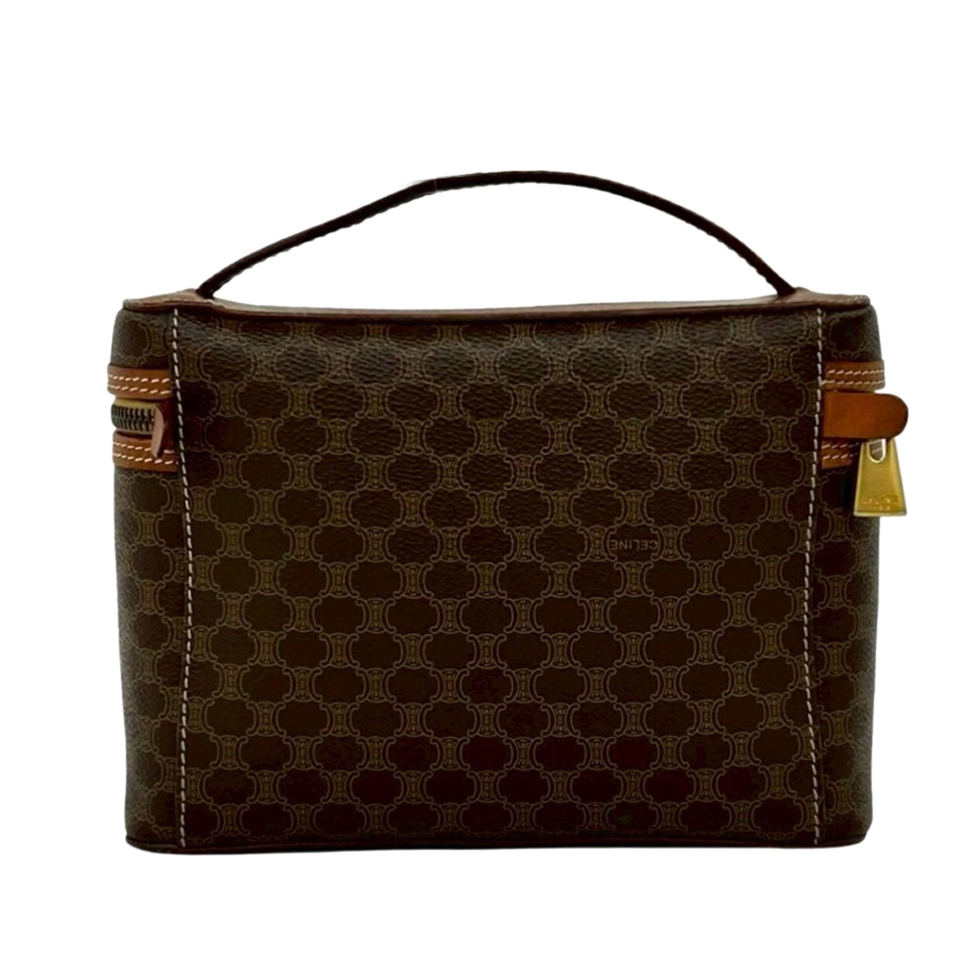 Macadam Coated Canvas Vanity Bag