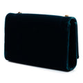 Small Velvet Monogram Kate Tassel Crossbody
