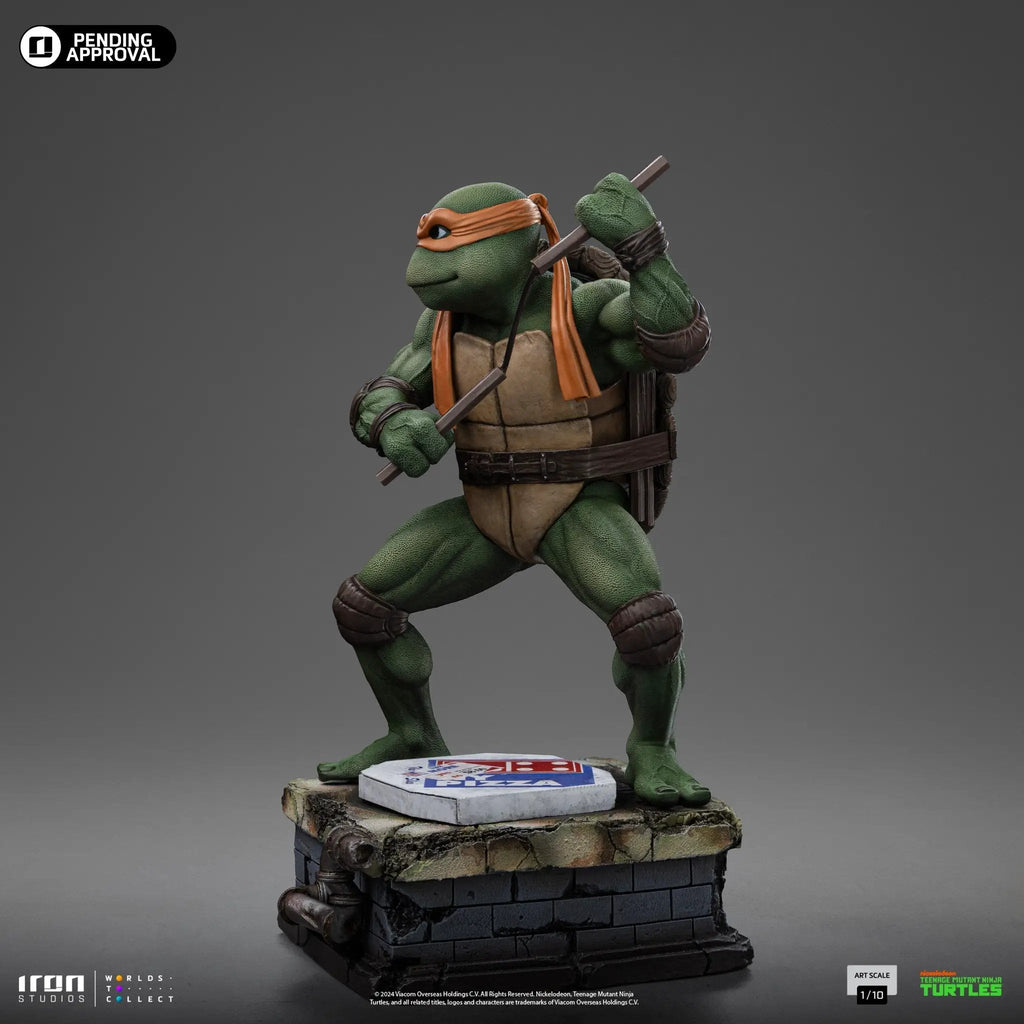 Statue Michelangelo - TMNT Movie - Art Scale 1/10 - Iron Studios