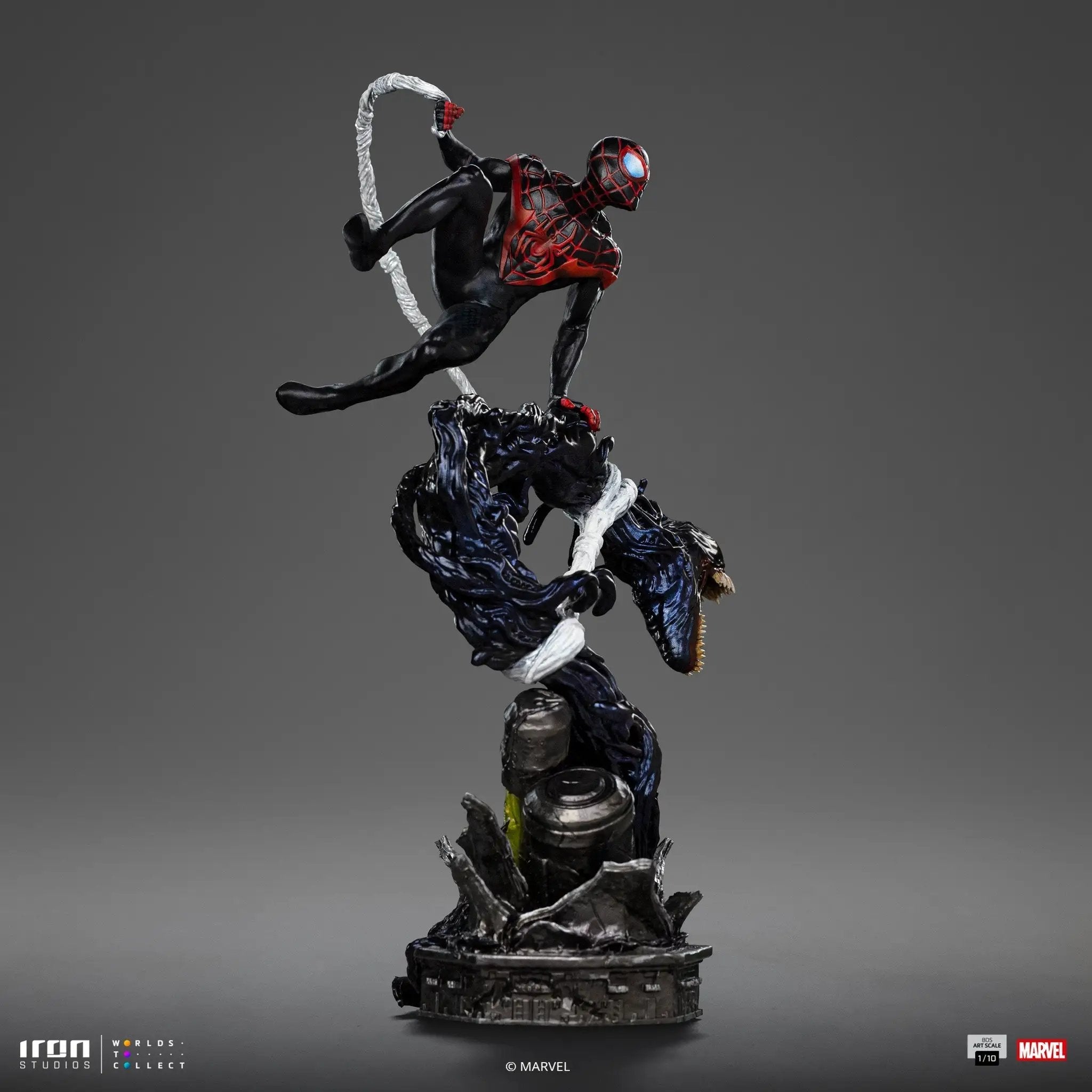Statue Miles Morales - Spider-Man vs Villains Diorama - BDS Art Scale 1/10 - Iron Studios