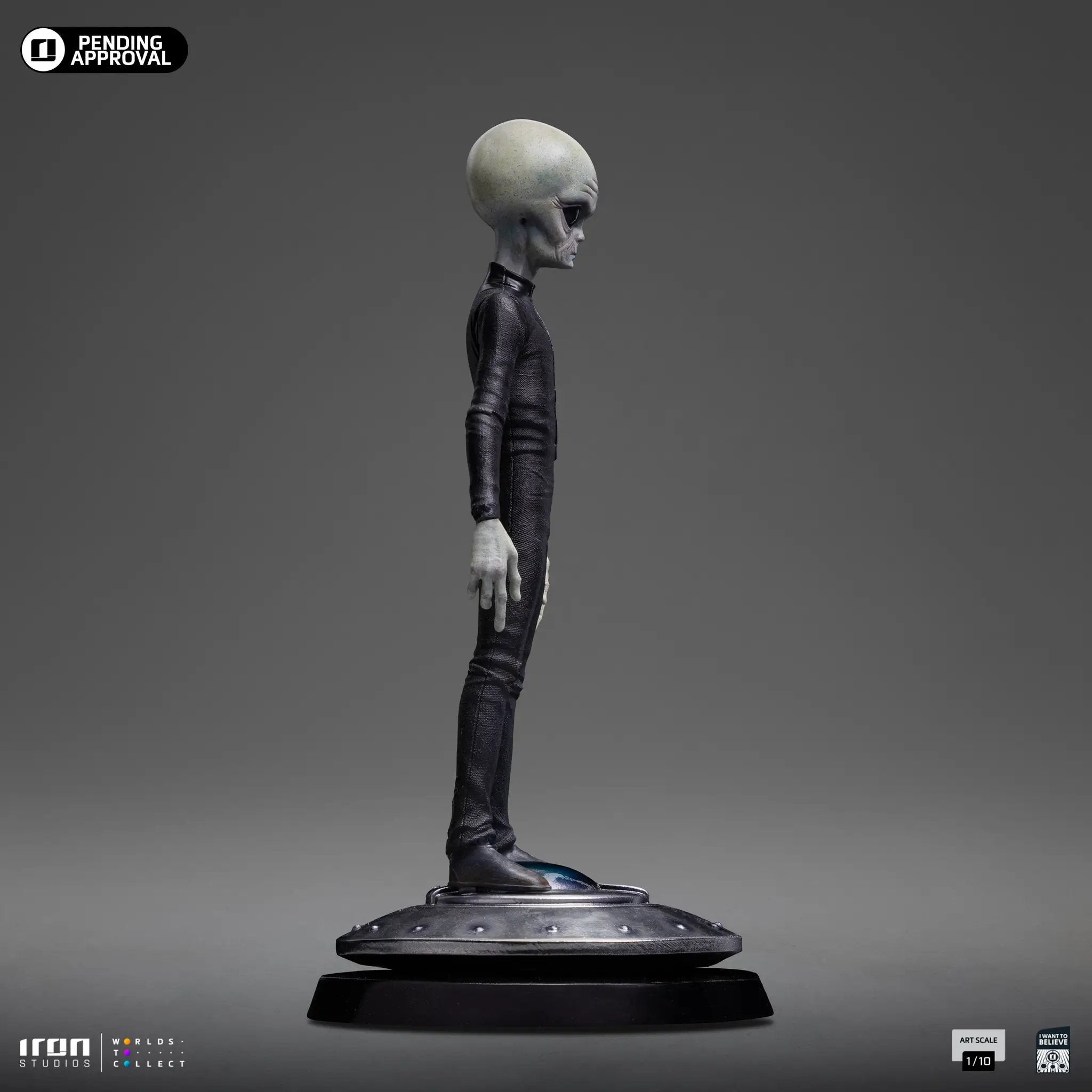 Statue Alien Grey - I Want To Believe - Art Scale 1/10 - Iron Studios