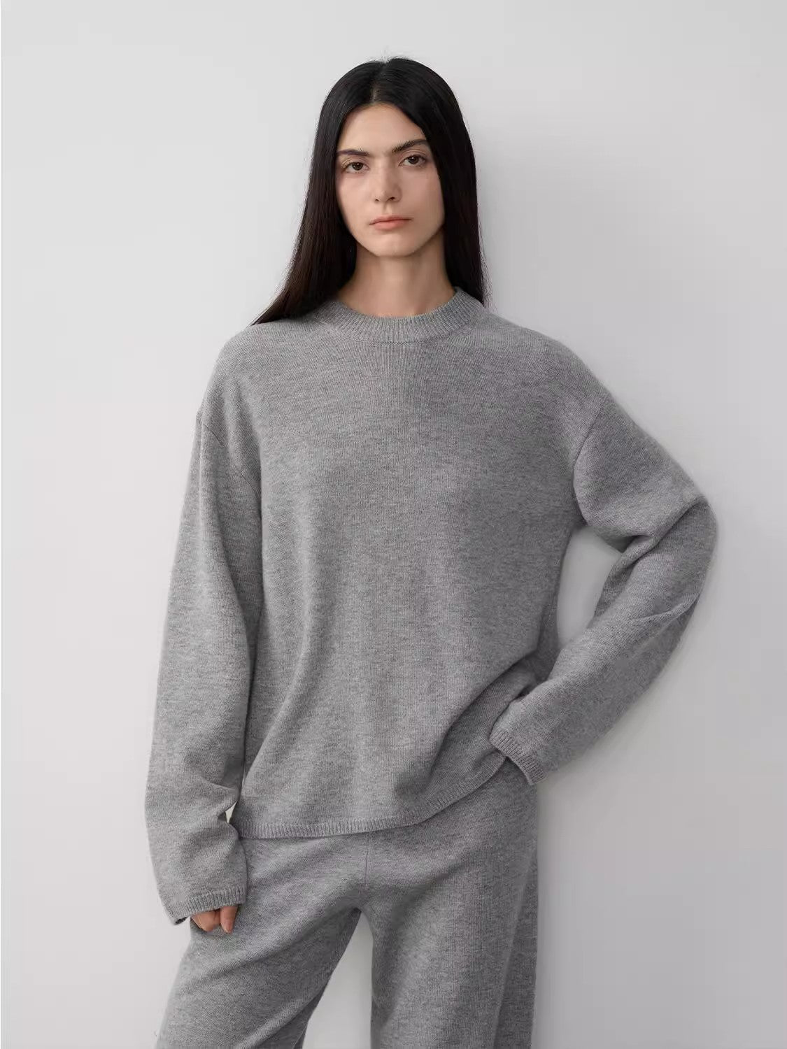 Fall Winter Mischief Basalan Merino Wool Knit Outfit