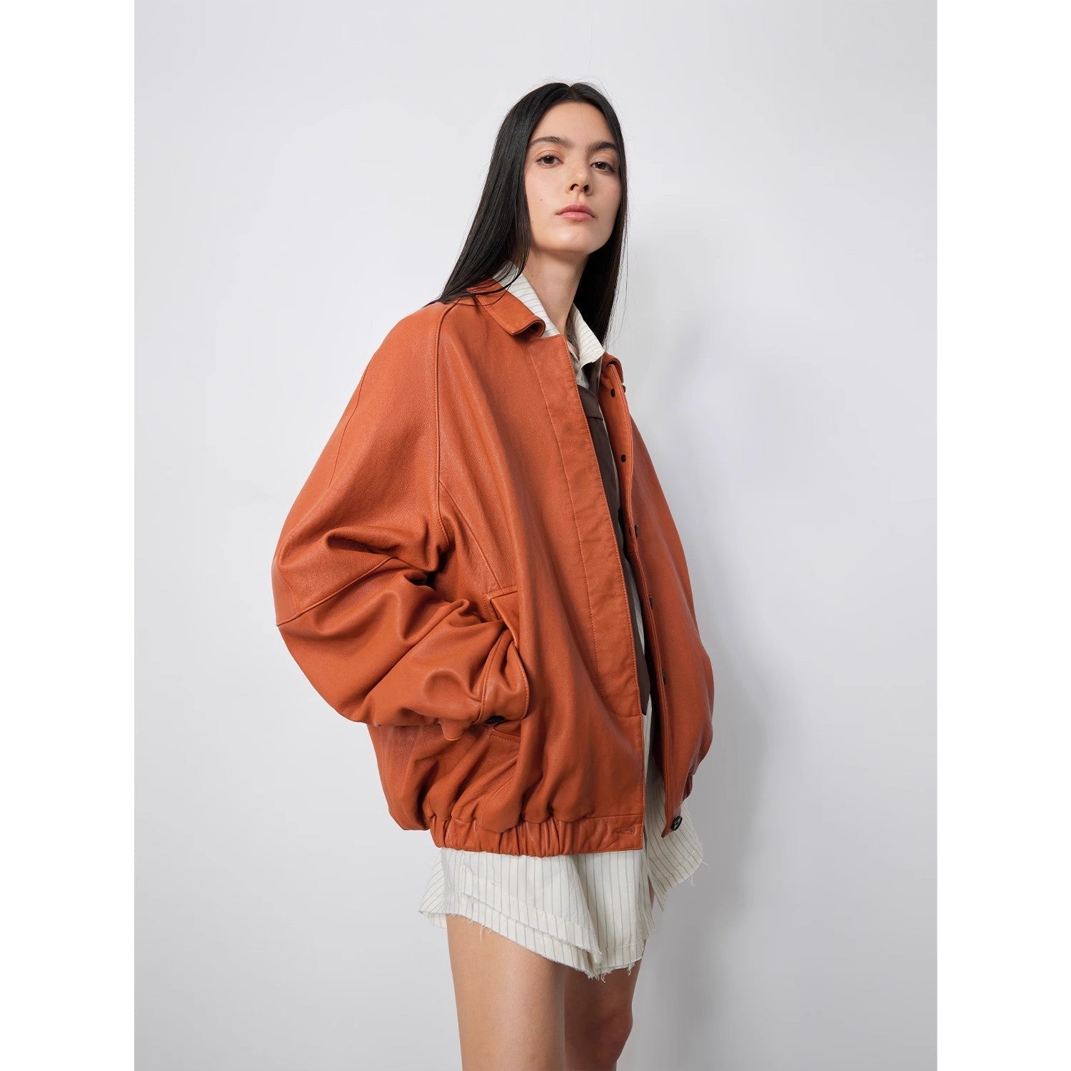 Sydney Reincarnation Heavy Wash Waxed Jacket Genuine Leather Outerwear