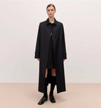 Fragrant Moment Trench Coat for Women, New Style, Mid-Length for Petite Figures, High-End British Style Overcoat