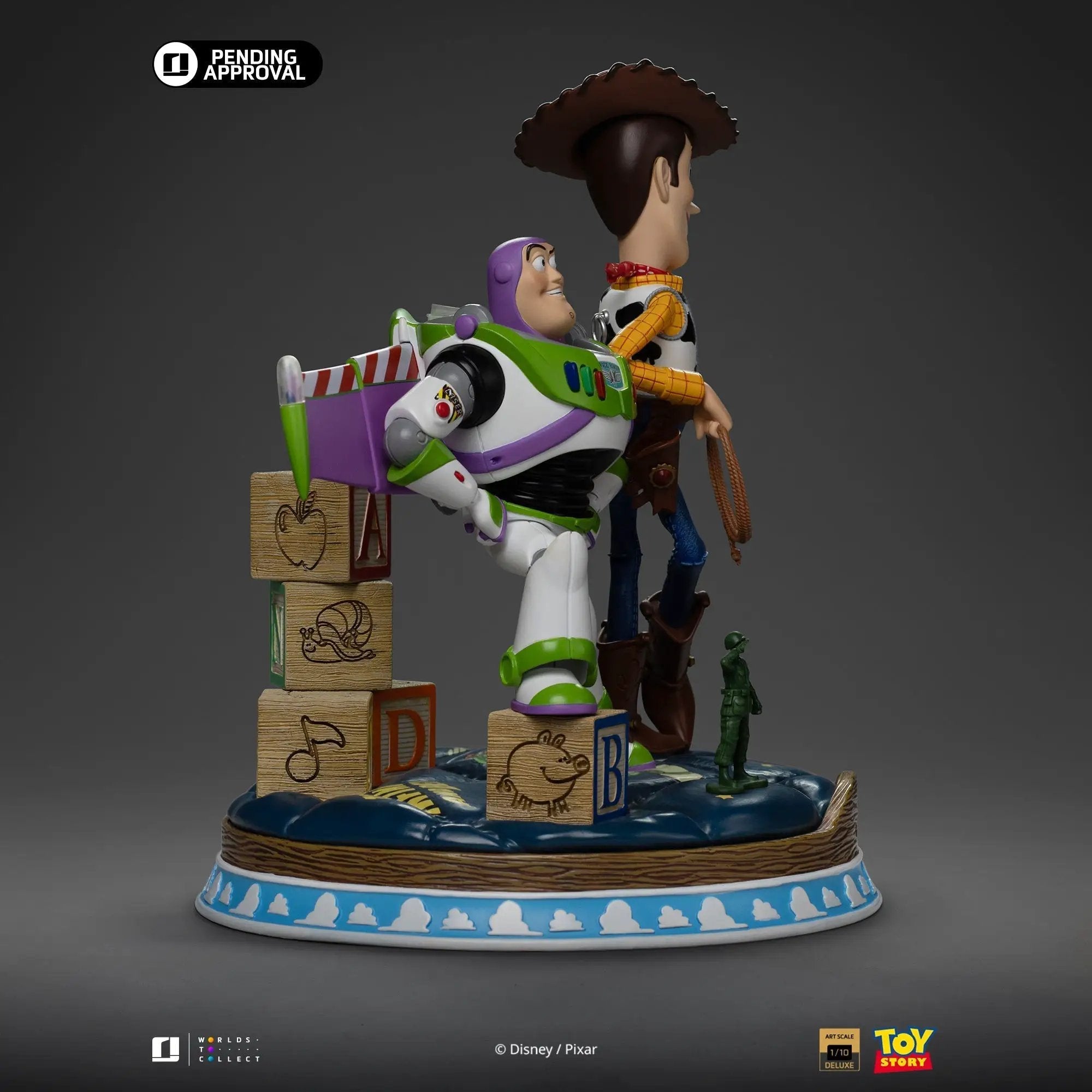 Statue Buzz & Woody - Toy Story - Deluxe Art Scale 1/10 - Iron Studios