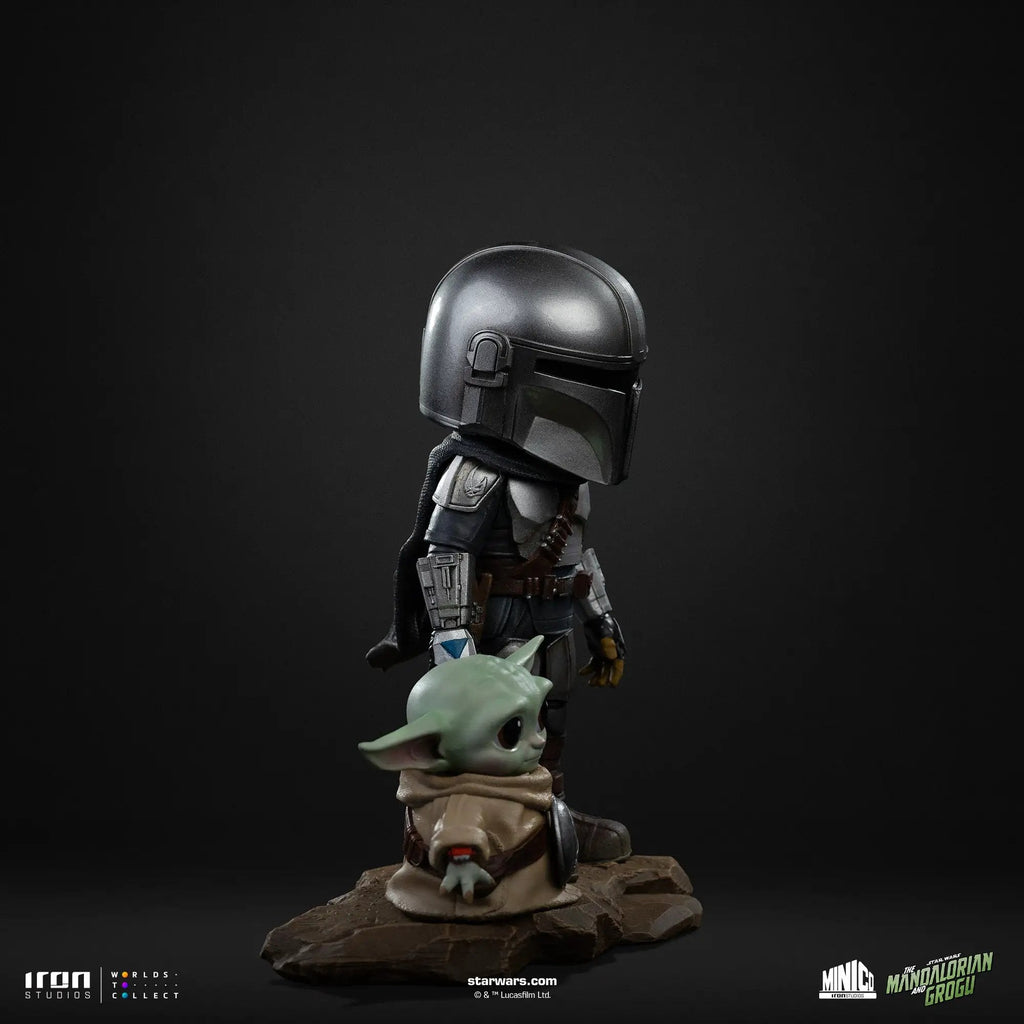 Statue Mandalorian and Grogu - The Mandalorian - MiniCo - Iron Studios