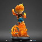 Statue Human Torch (Blue Suit Variant) - Fantastic Four - Minico - Iron Studios
