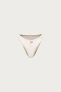 The Grace Bottom (Faux Suede White/Cream)