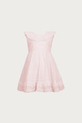kids eyelet dress (baby pink)